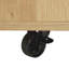 Table basse à plateau relevable 39,4 po avec 4 tabourets, rangement caché et roulettes