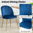 Velvet Upholstered Side Chair-748443216
