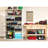 iDesign Recycled Plastic Garage Storage Bin with Lid and Handles –Matte Black
