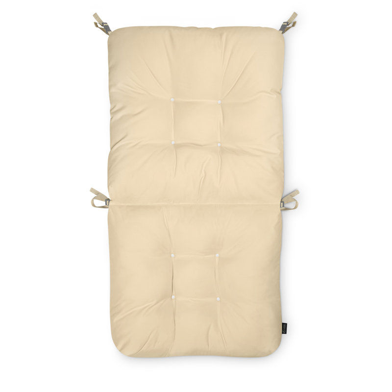 Coussin de siège / de dossier d'intérieur / d'extérieur, Beige doux uni