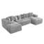 Canapé modulaire surdimensionné avec coussins Adame Boneless Compression-459245872-459245882-445087030