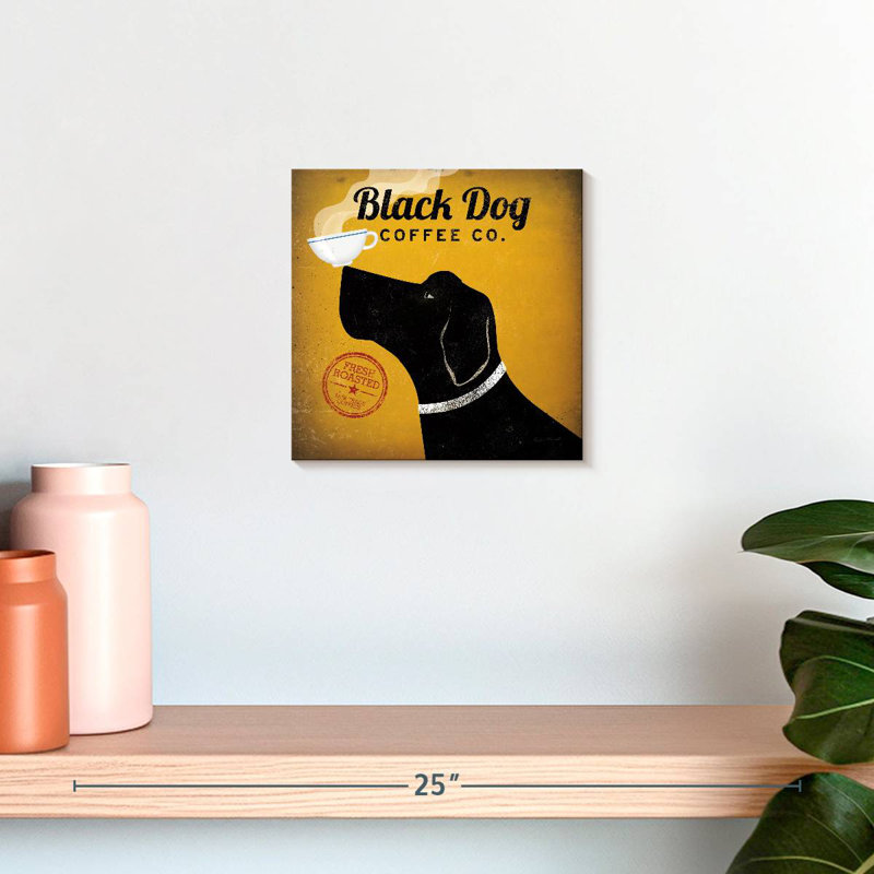 Tergel Black Dog Coffee Co, H 10 po x l 10 po