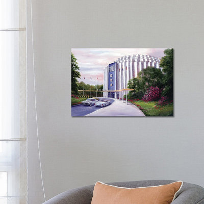 Rotunda 1 Piece Wrapped Canvas Painting