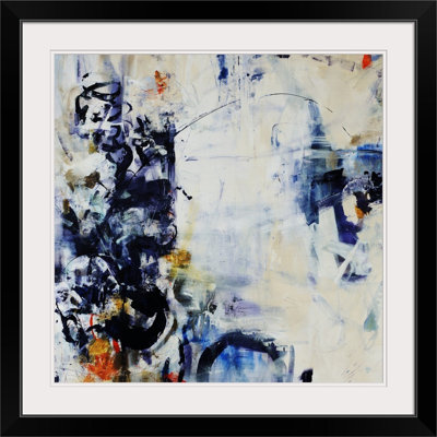 « blue trajectory », peinture