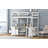 Full Size Loft Bed with U-shaped Desk, Drawers and Storage Shelves,-114670671-112681432