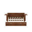 Grand lit de jour avec bureau, tiroirs de rangement et table d'appoint hydraulique-71768702-71768701