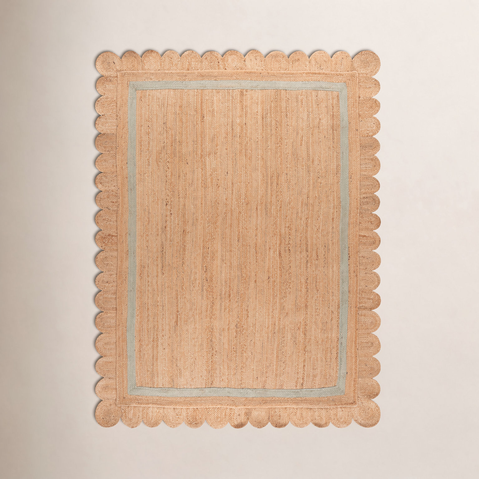 Inaki Hand-Woven Geometric Jute Rug, Rectangle 9' x 12'