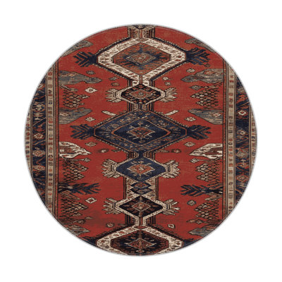 Turkish Brown Indoor and Outdoor Area Rug