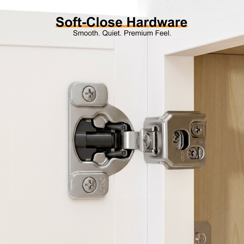 Armoire de base modulaire moderne en bouleau blanc avec structure étroite et quincaillerie à fermeture en douceur, disposition flexible pour les cuisines et espaces polyvalents