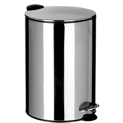 Steel Step On Kitchen Trash Can - 20L
