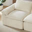 Canapé modulaire en velours côtelé de 80,3 po de style moderne, sans cadre et sans os, sans assemblage requis, emballage comprimé, idéal pour le confort, les appartements et les meubles de bureau, sans assemblage requis.-1257083262