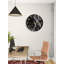 Horloge murale en verre trempé en marbre noir, horloge moderne, horloge Art déco-1808993946-1808993950