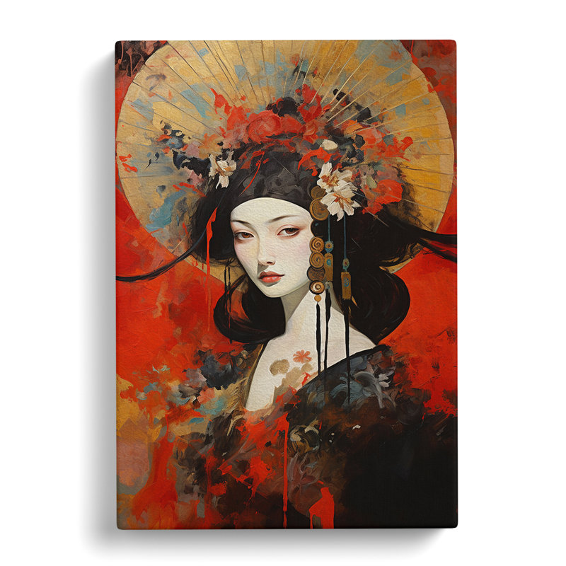 Courtesan Expressionism - Print, 60cm H x 40cm W x 3cm D