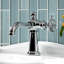 Robinet de salle de bain 1 poignée à fixation sur le comptoir avec robinet escamotable Kingston-69976278-66069170
