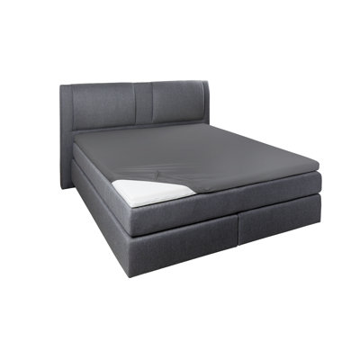 Elastan-Feinjersey-Spannbettlaken für Topper, 95% Baumwolle, 5% Elastan
