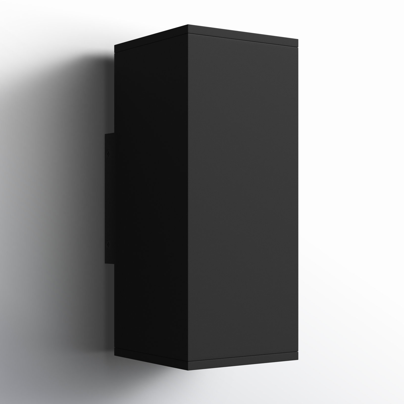 Indrani 2 Light Outdoor Wall Light, Black