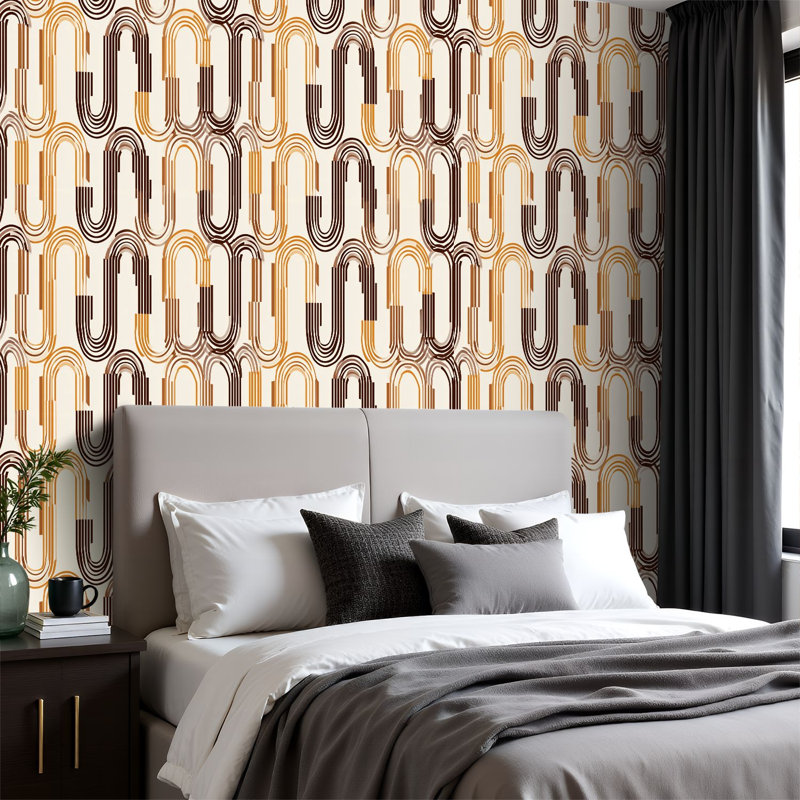Papier peint adhésif peler et coller en PVC, revêtement mural auto-adhésif amovible, imperméable pour la décoration intérieure