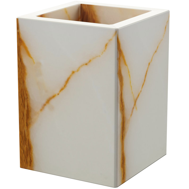 Gobelet de salle de bain Graciela Point, Brun onyx