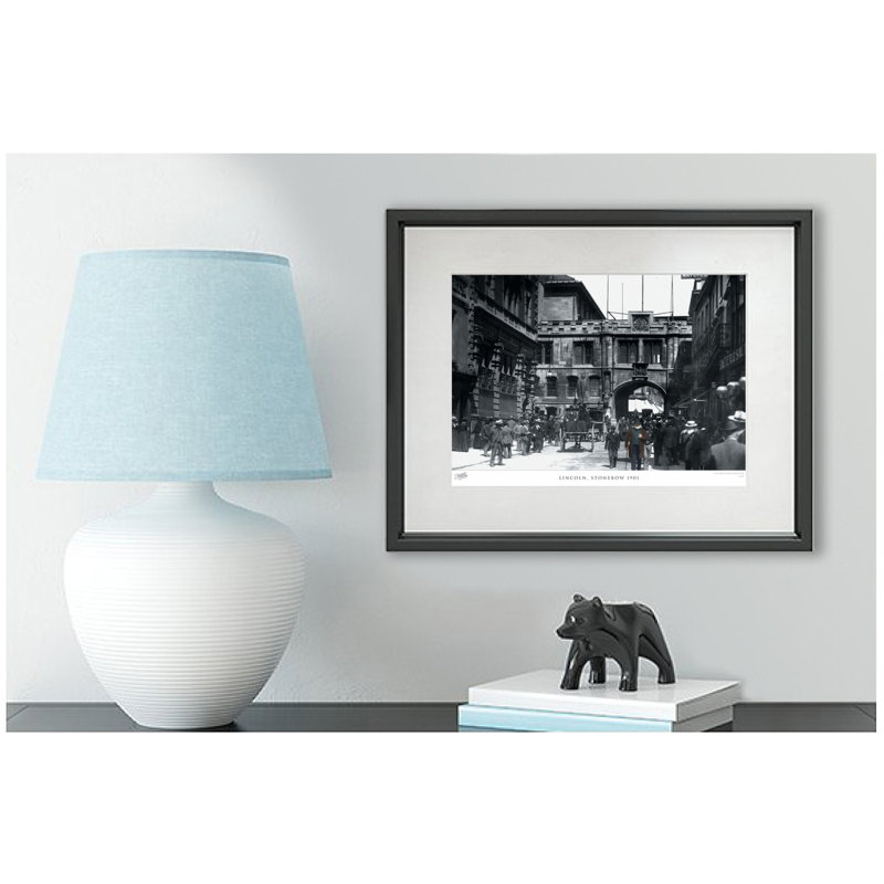 Lincoln, Stonebow 1901 - Single Picture Frame Print, 43.5cm H x 53.4cm W x 2.3cm D