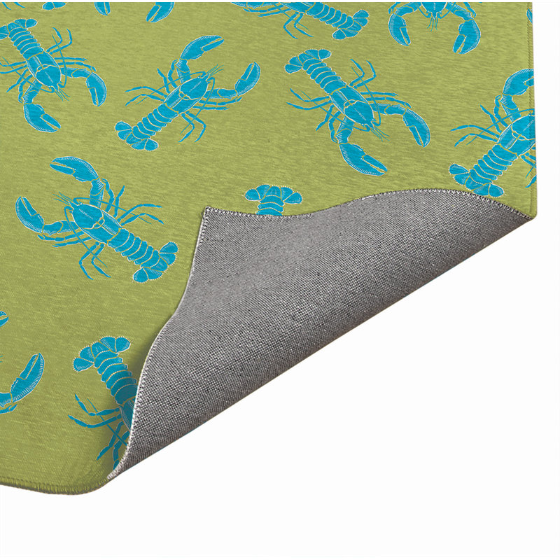 Paillasson Lobster, Limette, L 60 po x L 84 po