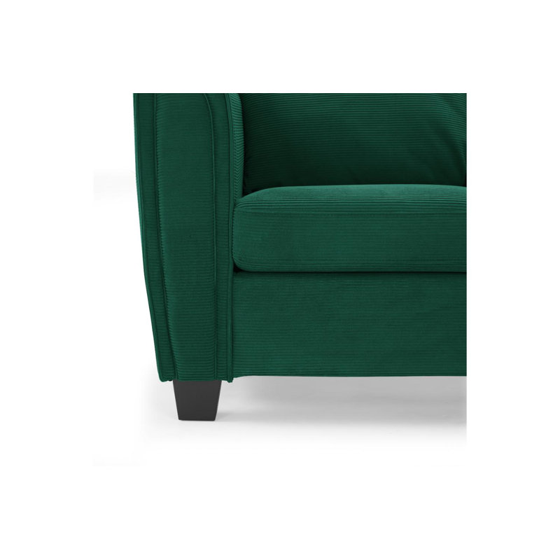 Argenziano 3 Seater Sofa & Chaise, Green
