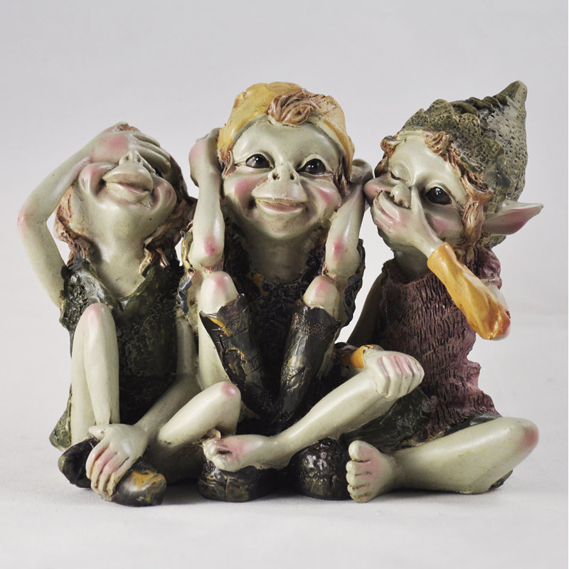 Fantasy & Sci-Fi Weather Resistant Resin Garden Statue