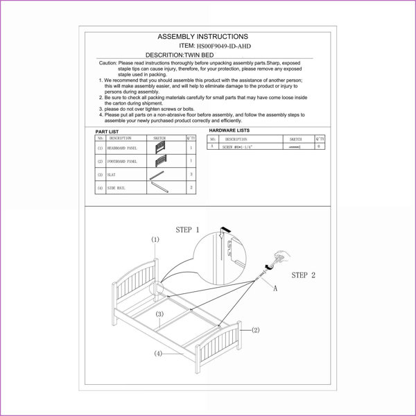 Dimensions du produit