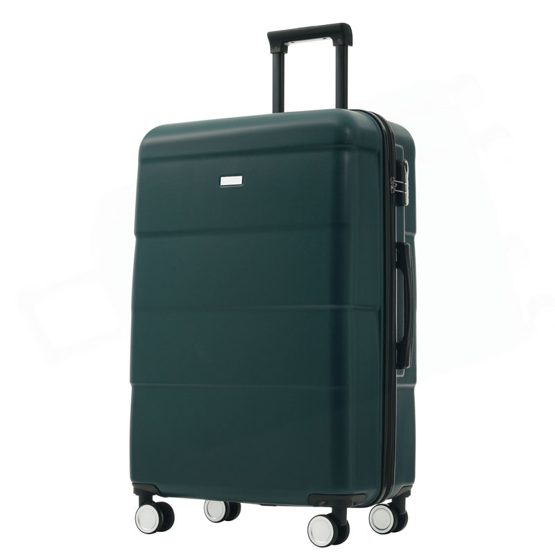 Ensembles de bagages Hardshell 6 pièces avec 2 sacs, valise de transport avec poignée et roues pivotantes doubles verrouillables, bagages légers de 16 po + 20 po + 24 po + 28 po