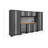 Bold Series 76.75'' H x 132'' W x 18'' D 9 Garage Storage Cabinet Set-39586018-39586072