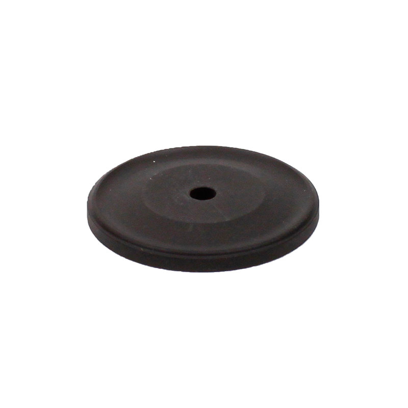 Yukon Traditional Knob Backplate, Polished Antique