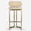 Tabouret de bar et de comptoir rembourré Margot