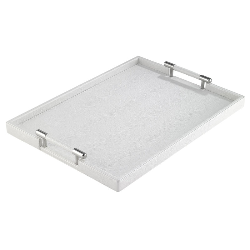 Stingray Vinyl Decorative Tray, Oyster