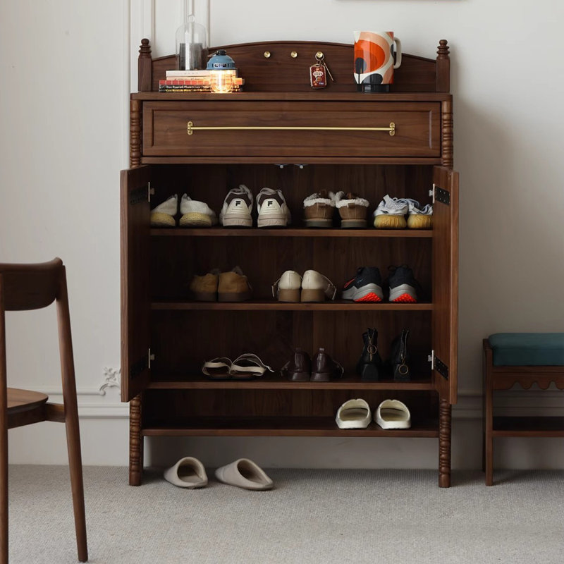 American style retro practical shoe cabinet
