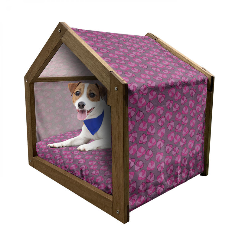 Niche pour chien en bois, H 25,59 po x l 29,53 po x P 21,65 po
