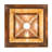 16" Square Stillwater Hill Top Pendant