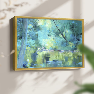 Housatonic River -Framed Print - Restickable