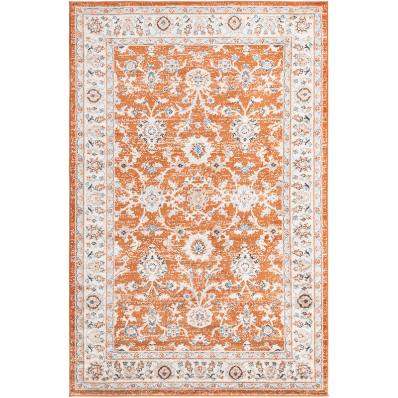Architha Abstract Indoor Rug, Rectangle 5'3" x 8'