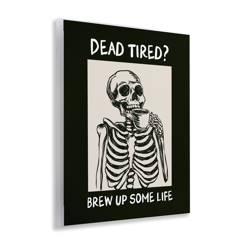 Plaque murale «Brew Up Life», design par JJ Design House LLC