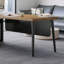 Bureau de direction en bois massif avec tiroirs Burlywood-1578293409-1578293414