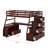 Illya Kids Twin Loft Bed with Drawers-1604028007