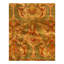 Tapis unique noué à la main or / rouille 11 pi 11 po x 14 pi 8 po Agra