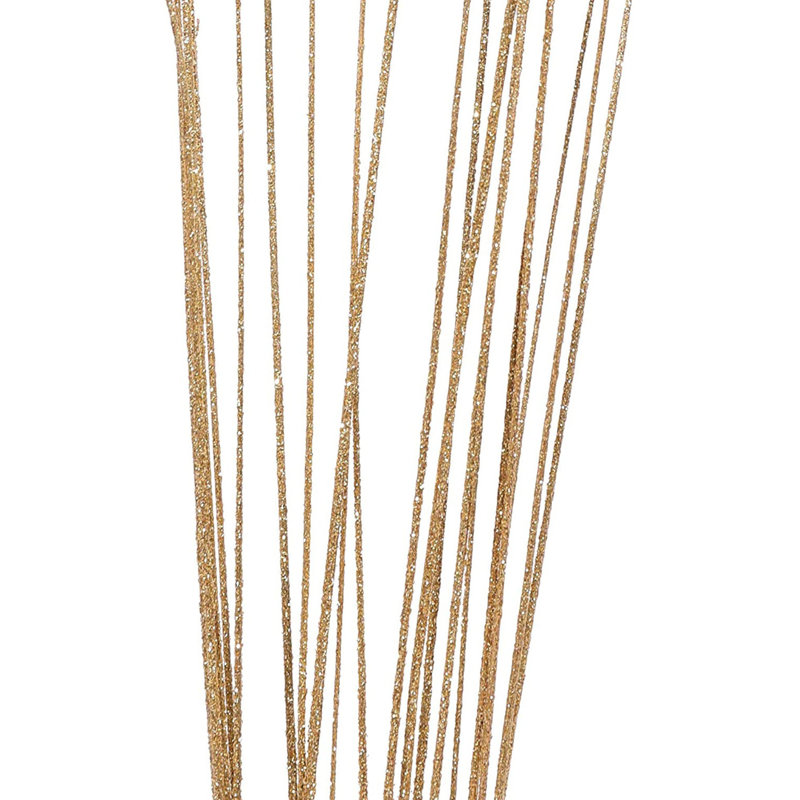 Silk Sparkle Glitter Wispies Arrangement, Gold
