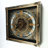 THE GEARS CLOCK Wall Clock with Real Moving Gears LU-LI_ 32 in Square BRONZE-ANTIQUE