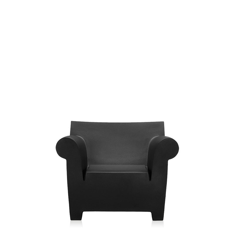 Bubble Club Outdoor Lounge Chair, Black