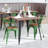 Briceidy All-Weather Metal Stack Chair with Arms and Poly Resin Seat-1093872915-1093872913