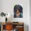 «Dachshund Puppy» par George Dyachenko - impression sur toile tendue-72128500-72128502-72128505