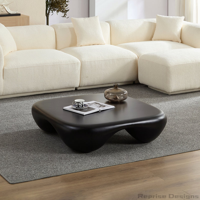 Table basse moderne pour le salon, Noir