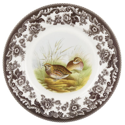 Spode Woodland Luncheon Plate 9" Quail