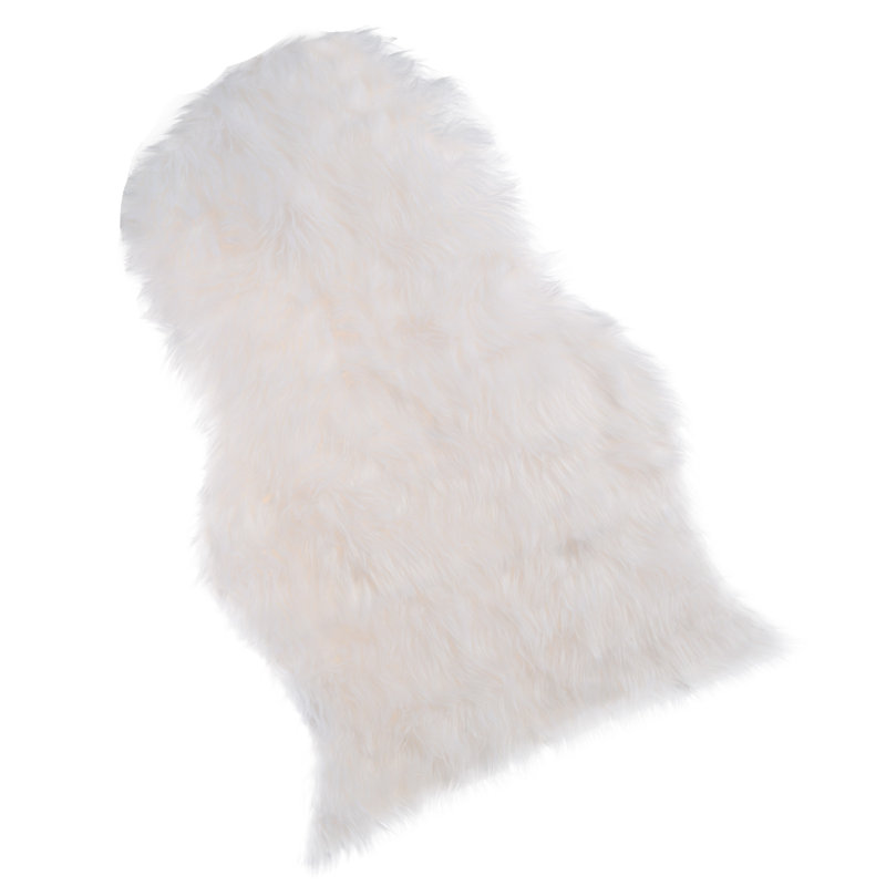 Tapis en peau de mouton Scrivner