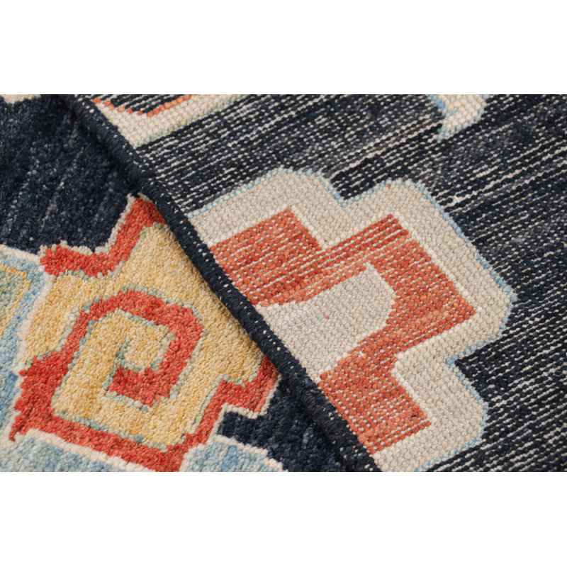 One-of-a-Kind Rectangle 6'2" X 9'1" Hand Knotted Area Rug